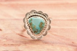Genuine Sonoran Turquoise Sterling Silver Ring